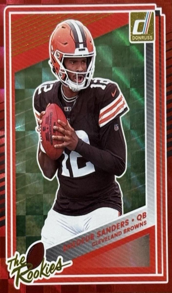 Shedeur Sanders - 2025 Panini Donruss Football