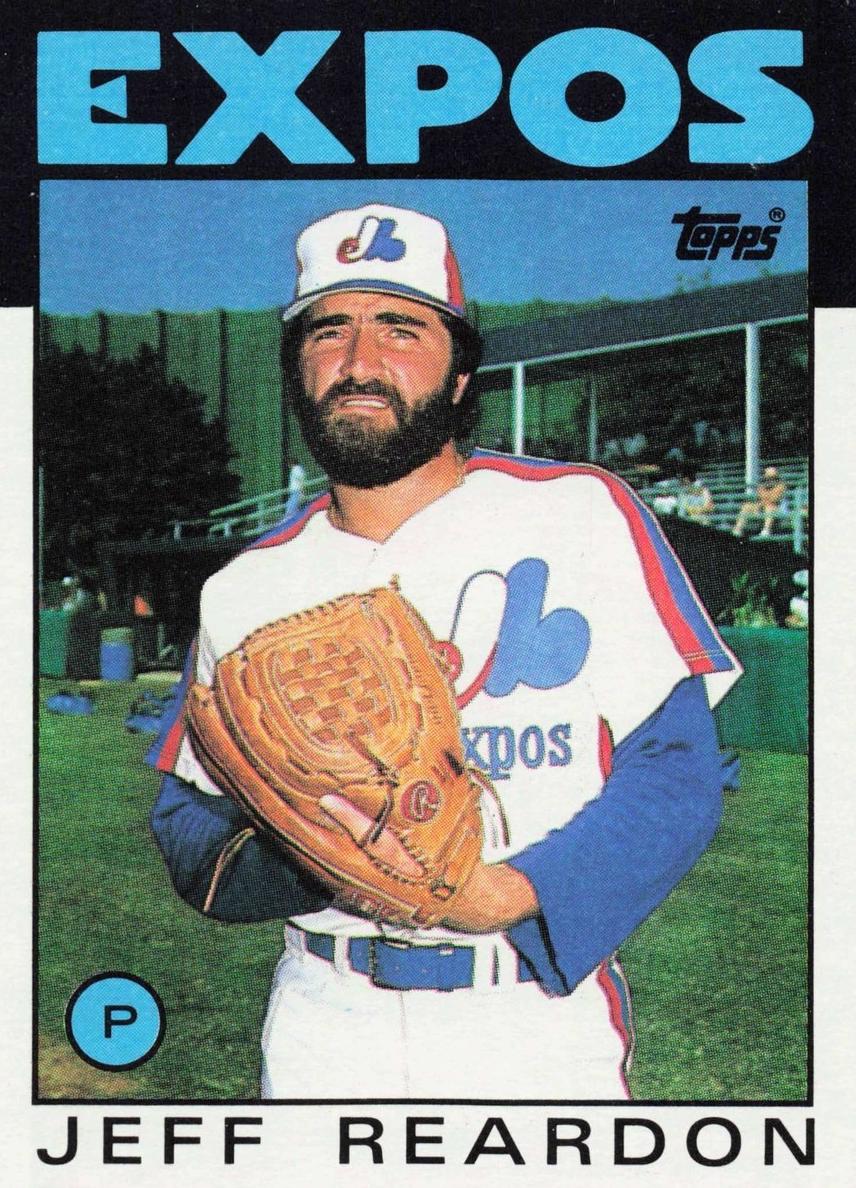 1986 Jeff Reardon #35