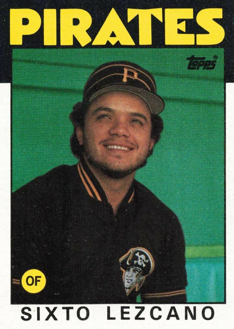 1986 Topps Sixto Lezcano #278 card