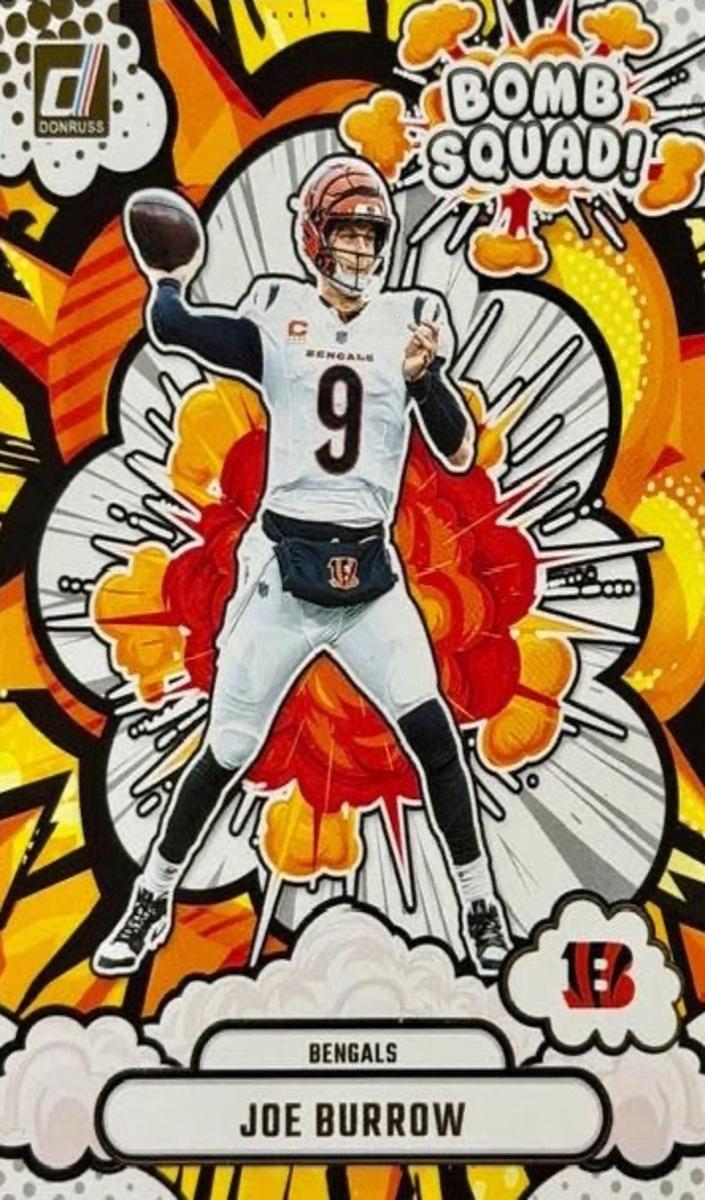 Joe Burrow 2025 Panini Donruss Bomb Squad Football