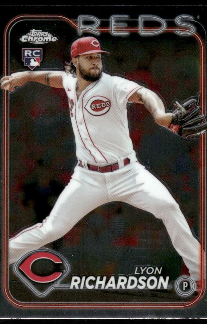 Lyon Richardson 2024 Topps Chrome Baseball card