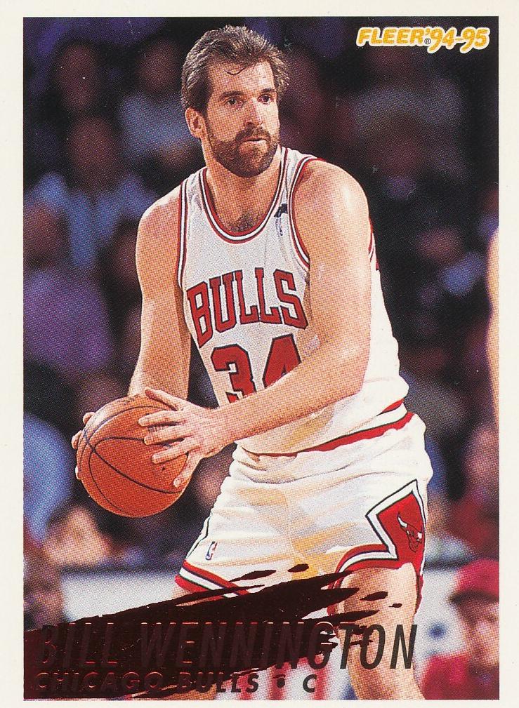 1994 Fleer Bill Wennington #36 card