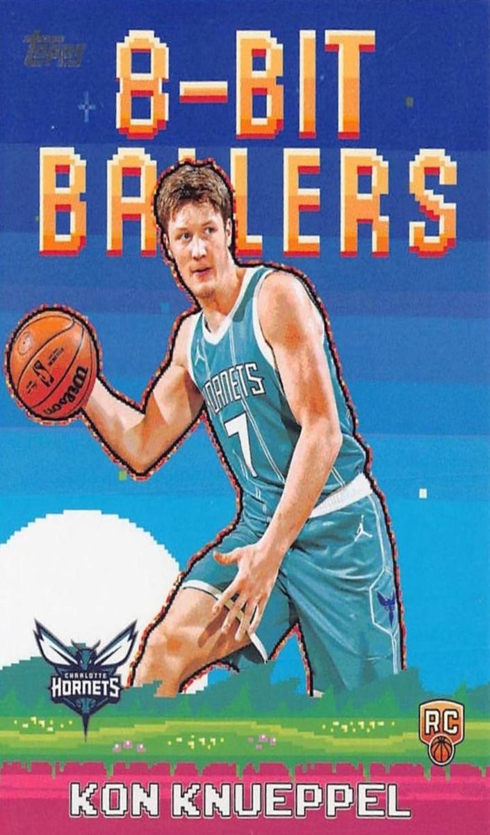 2025 Topps 8-Bit Ballers Kon Knueppel #8B-34 card