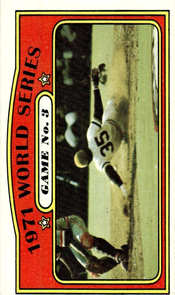 1972 World Series Game 3 #225