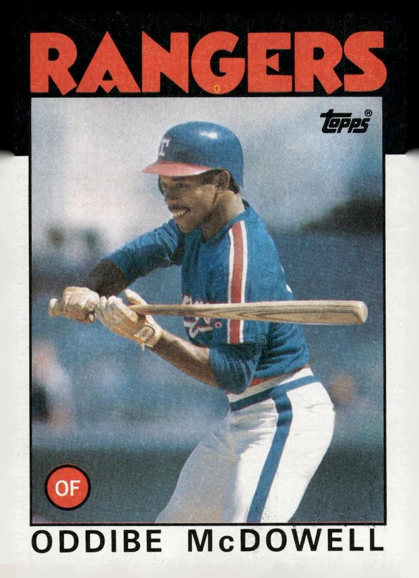 1986 Oddibe McDowell #480
