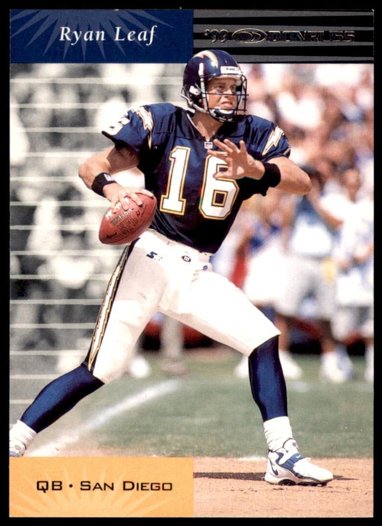 1999 Donruss Ryan Leaf #104 card