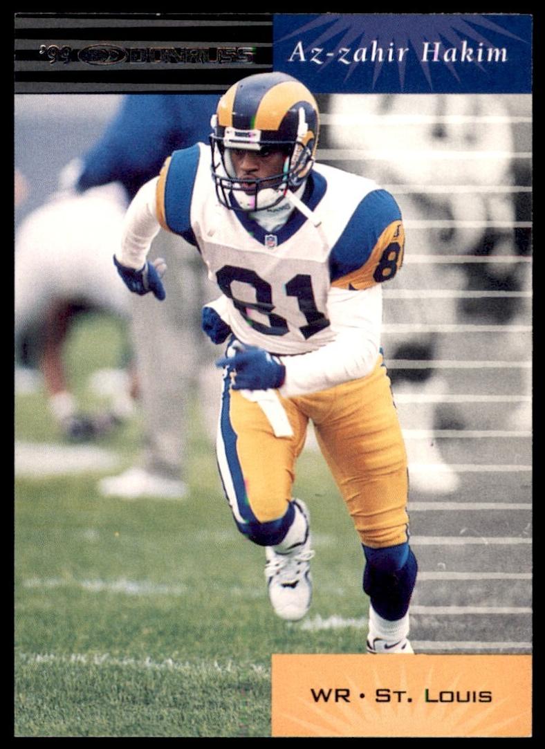 1999 Donruss Az-Zahir Hakim #123 card