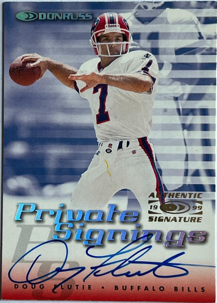 1999 Donruss Doug Flutie #NNO card