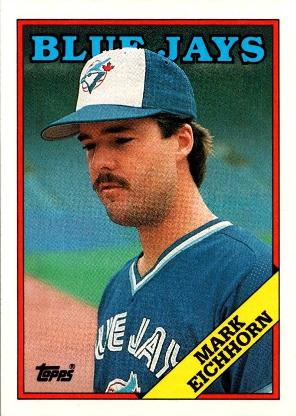 1988 Topps Mark Eichhorn #749 card