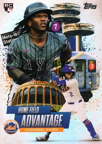 Luisangel Acuña 2025 Topps Home Field Advantage Baseball