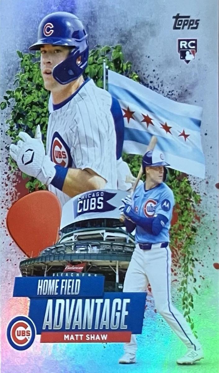 Matt Shaw 2025 Topps Update Home Field Advantage Baseball