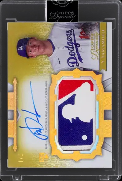 2024 Topps Dynasty Baseball Yoshinobu Yamamoto #AMLP-YY