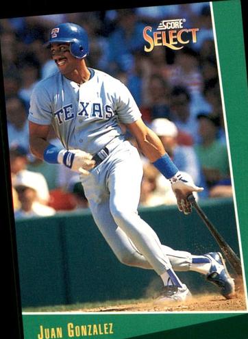 1993 Juan Gonzalez #40