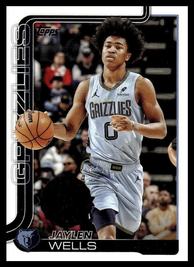 Jaylen Wells 2025 Topps Basketball card