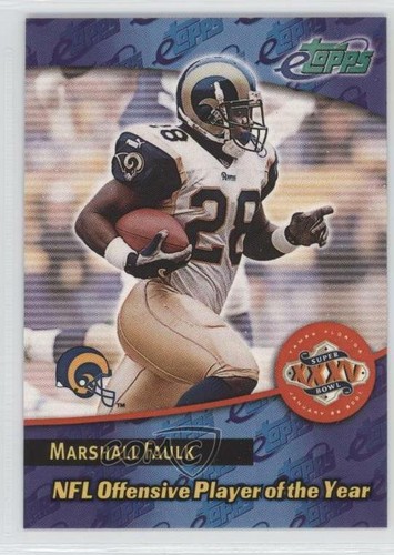 2001 Marshall Faulk [Promo] #NNO