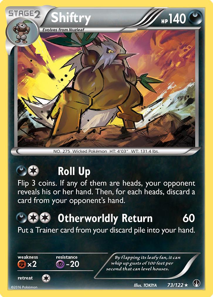 Shiftry 2016 Pokemon XY BREAKpoint