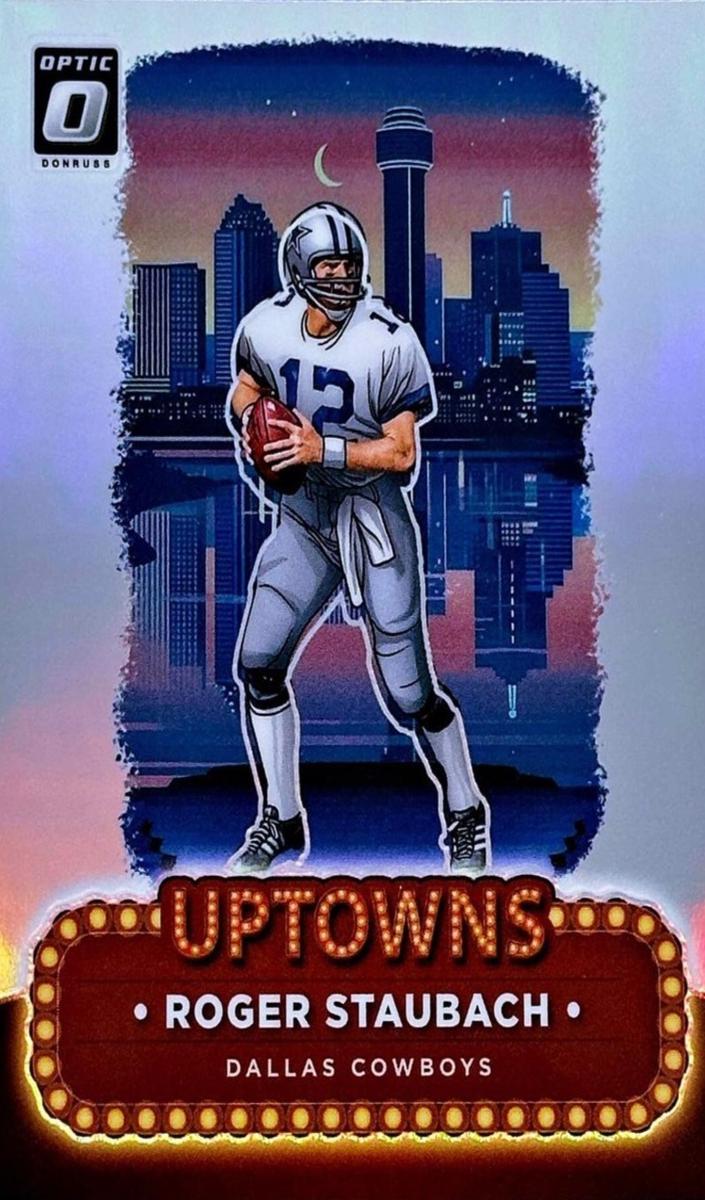 Roger Staubach 2024 Donruss Optic Football card