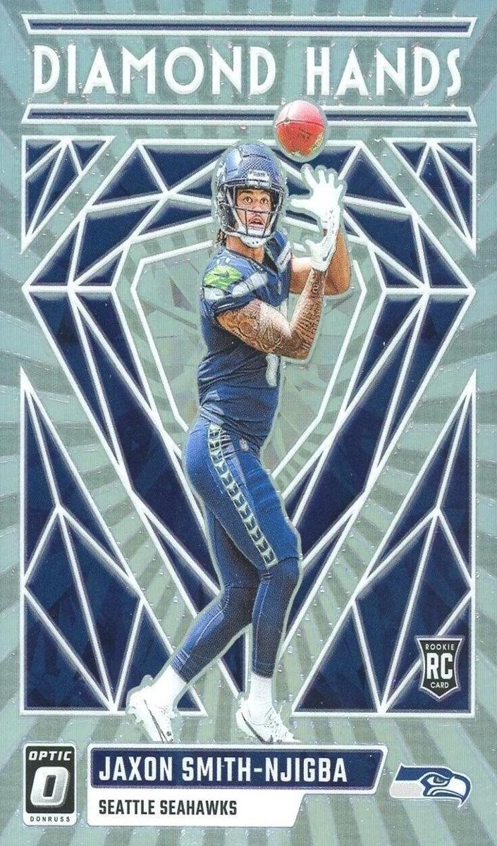 2023 Panini Donruss Optic Diamond Hands Jaxon Smith-Njigba #DH-JSN card