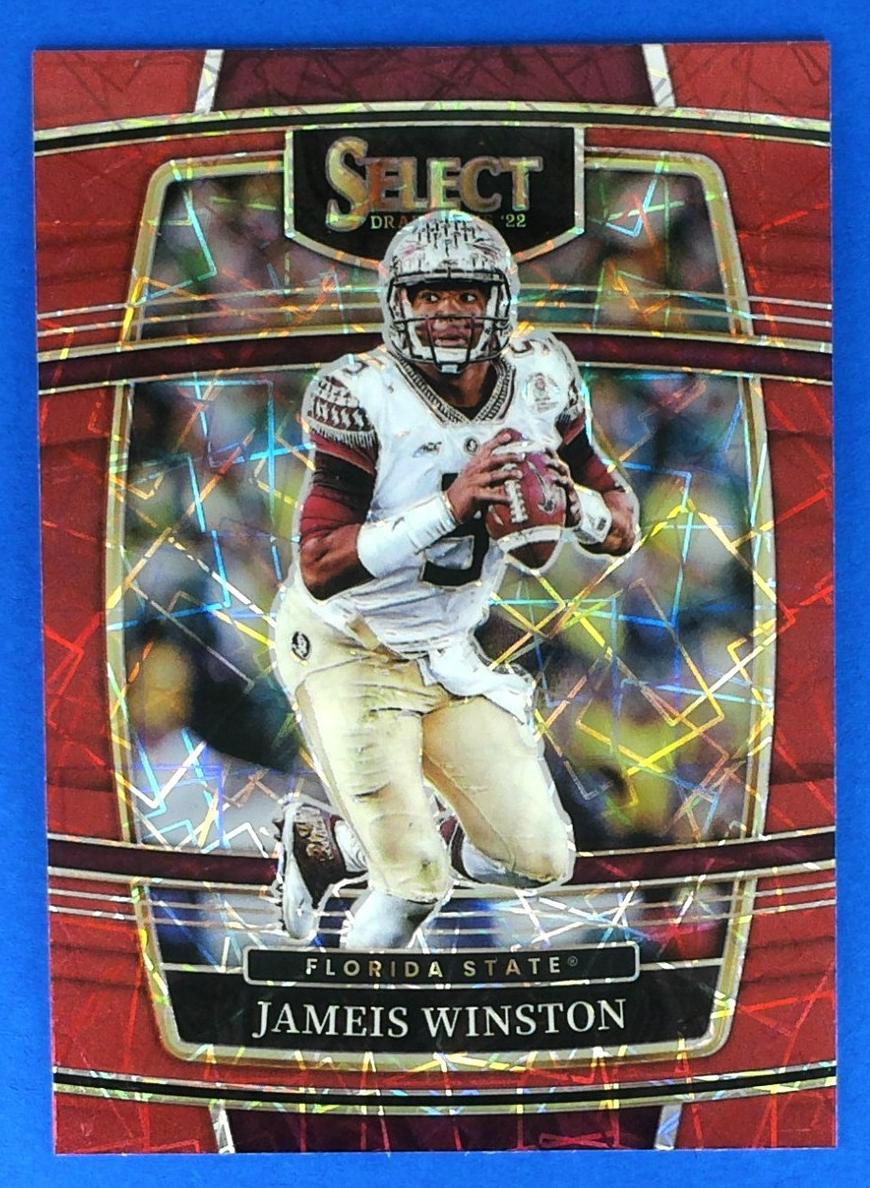 2022 Jameis Winston [Red Lazer] ##98