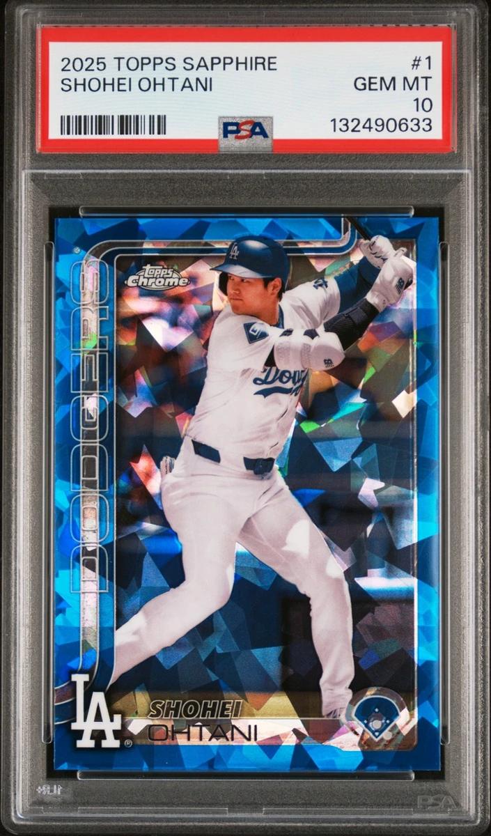 2025 Topps Chrome Sapphire Baseball