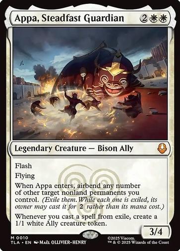 Appa, Steadfast Guardian - 2025 Magic The Gathering Avatar: The Last Airbender
