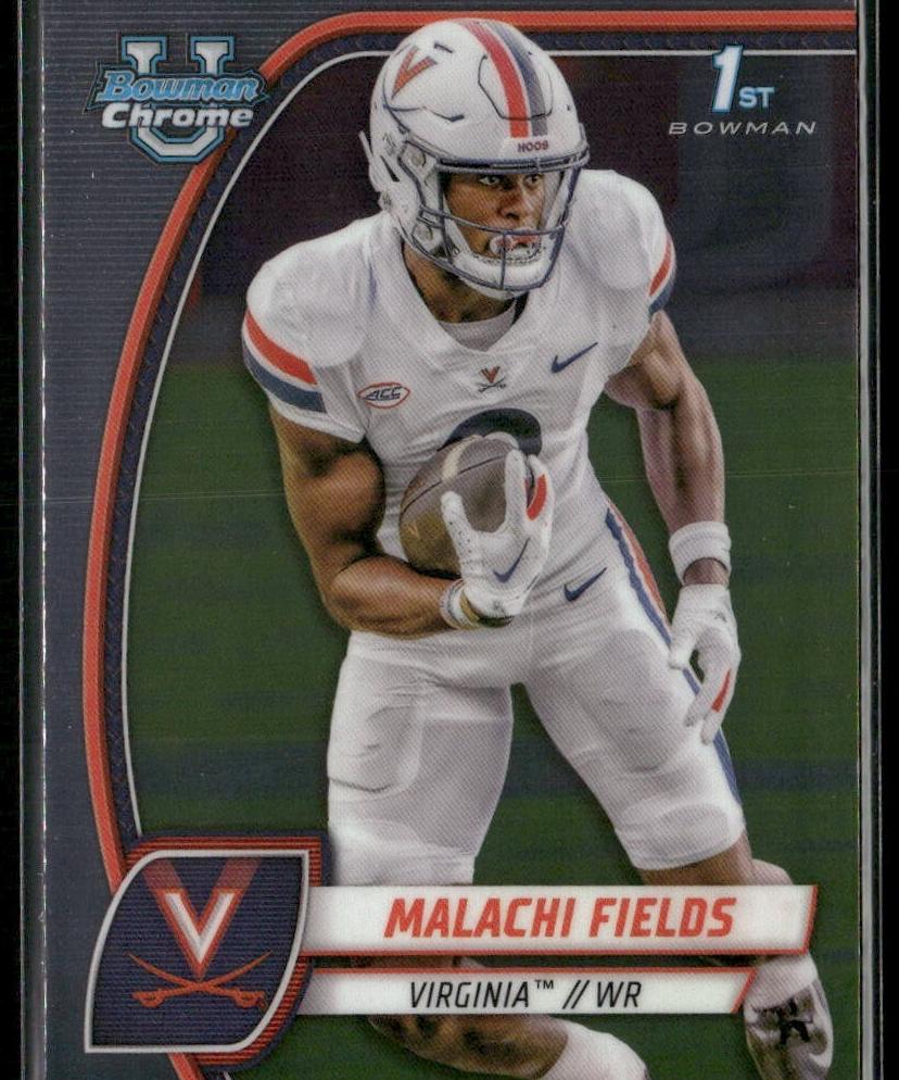 2024 Bowman Chrome University Malachi Fields #124 card