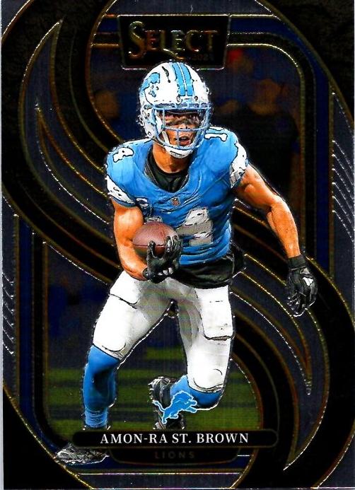 Amon-Ra St. Brown 2024 Select Football card