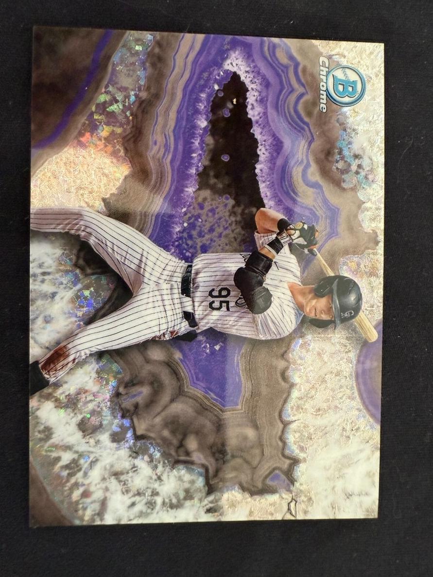 2025 Bowman #BWC7 Crystallized Charlie Condon front