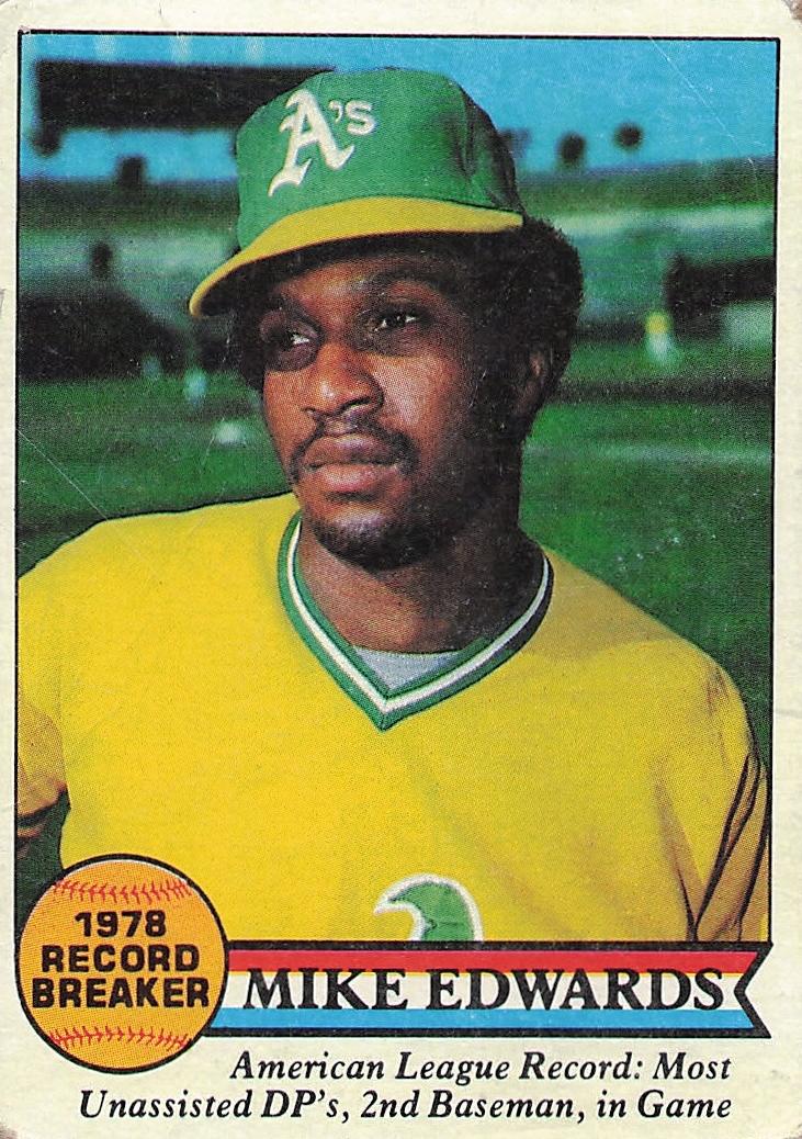 1979 Topps Mike Edwards #201 card