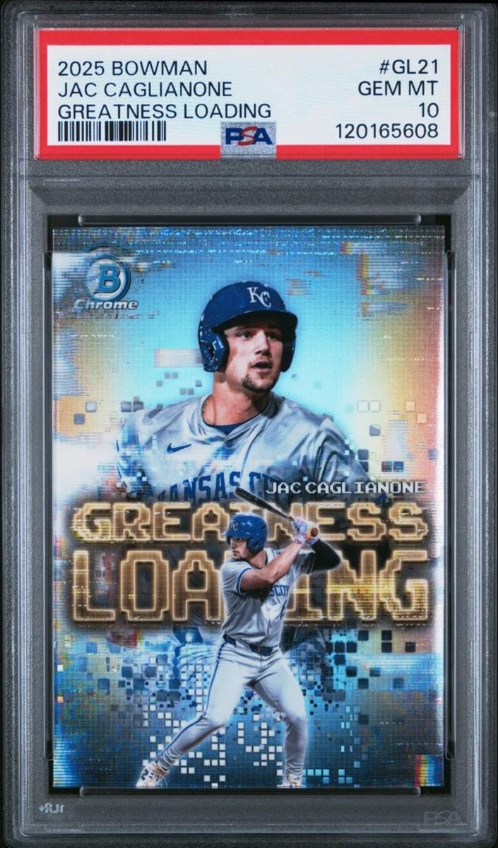 Jac Caglianone 2025 Bowman Greatness Loading Baseball