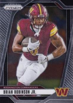 Brian Robinson Jr. 2024 Prizm Football card