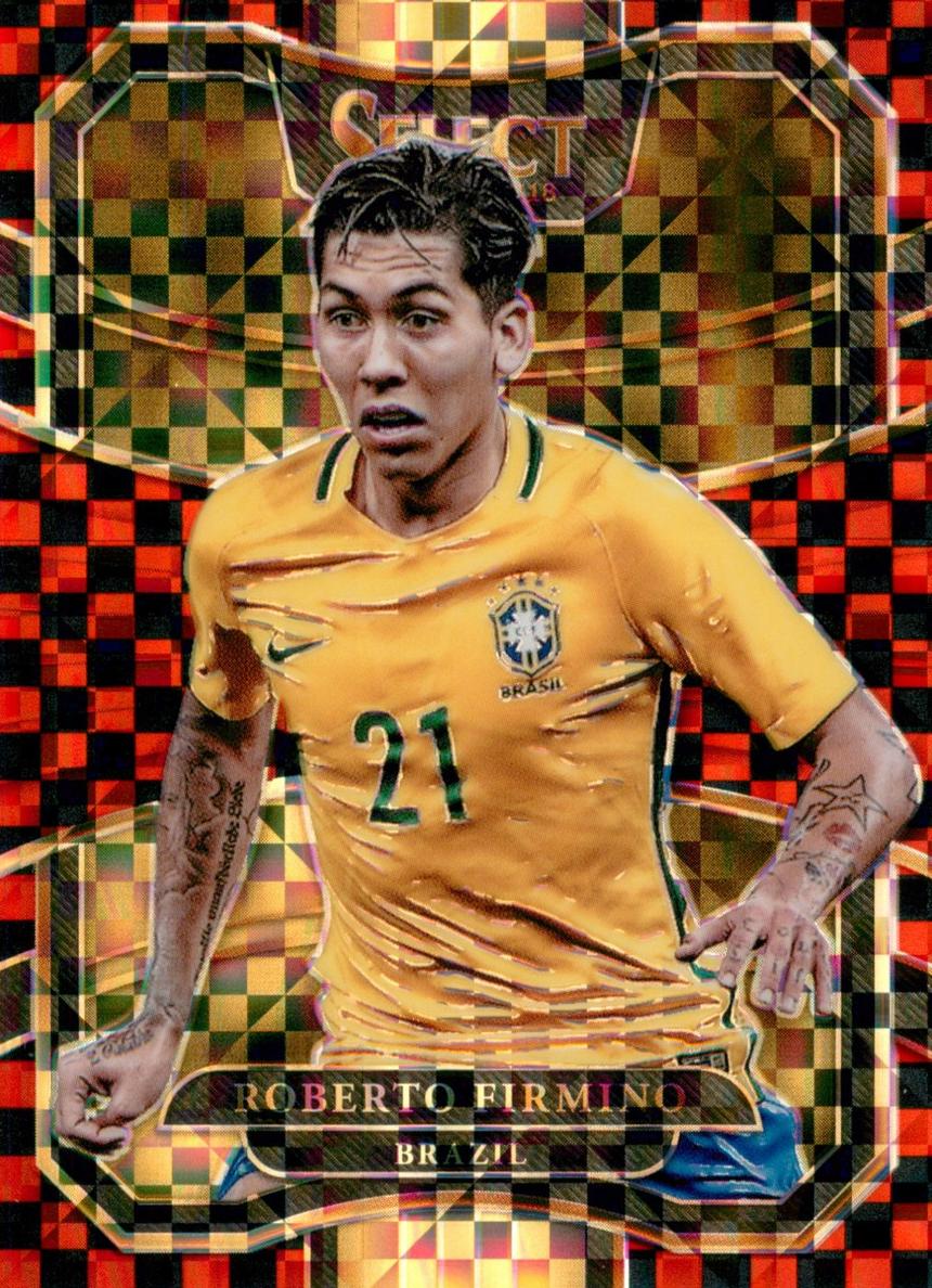 2017 Panini Select Roberto Firmino [Checkerboard] #91 card