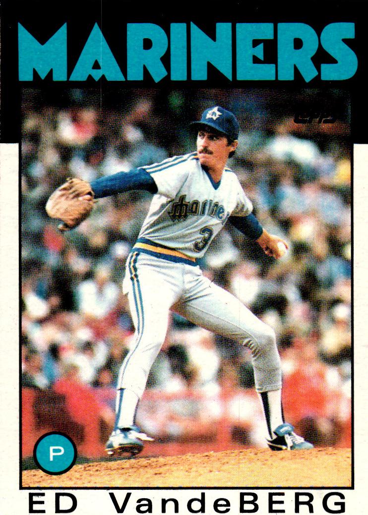 1986 Ed Vande Berg #357
