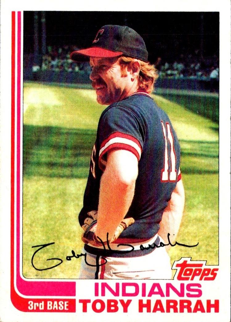 1982 Topps Toby Harrah #532 card