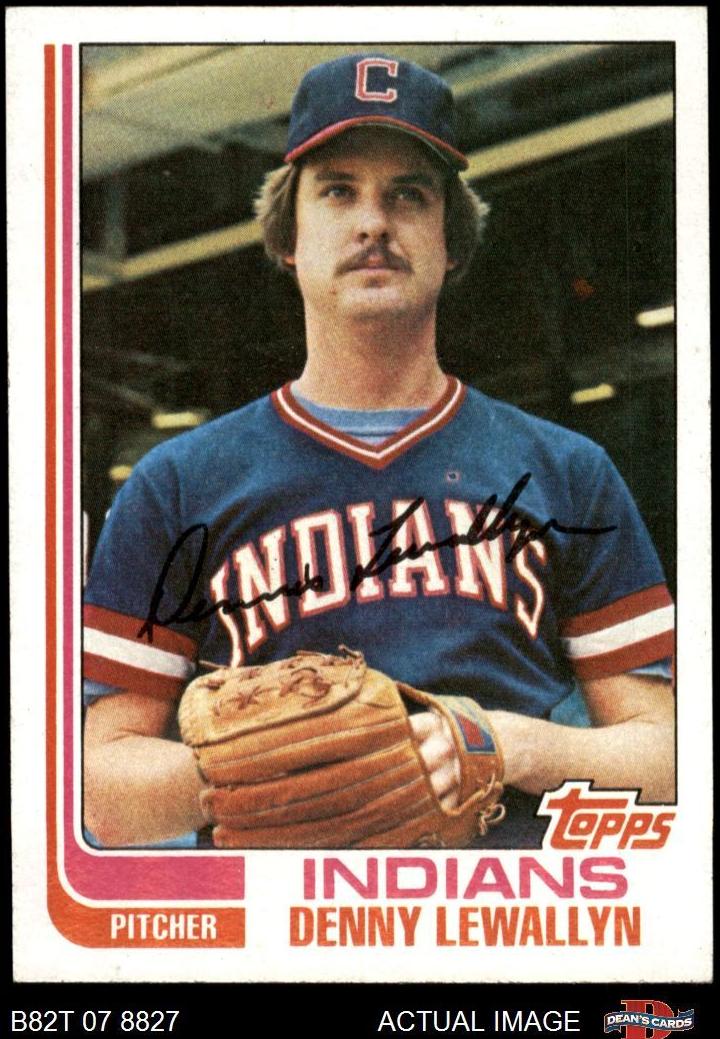 1982 Topps Denny Lewallyn #356 card