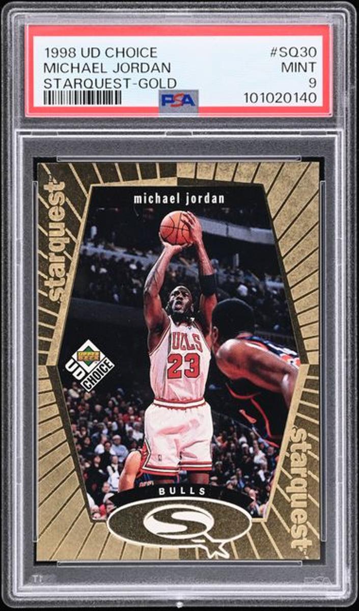 1998 Michael Jordan [Gold] #SQ30