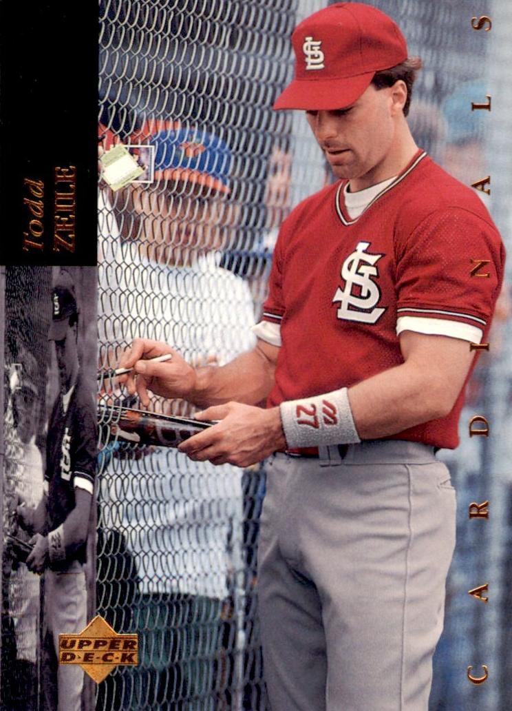 1994 Upper Deck Todd Zeile #444 card