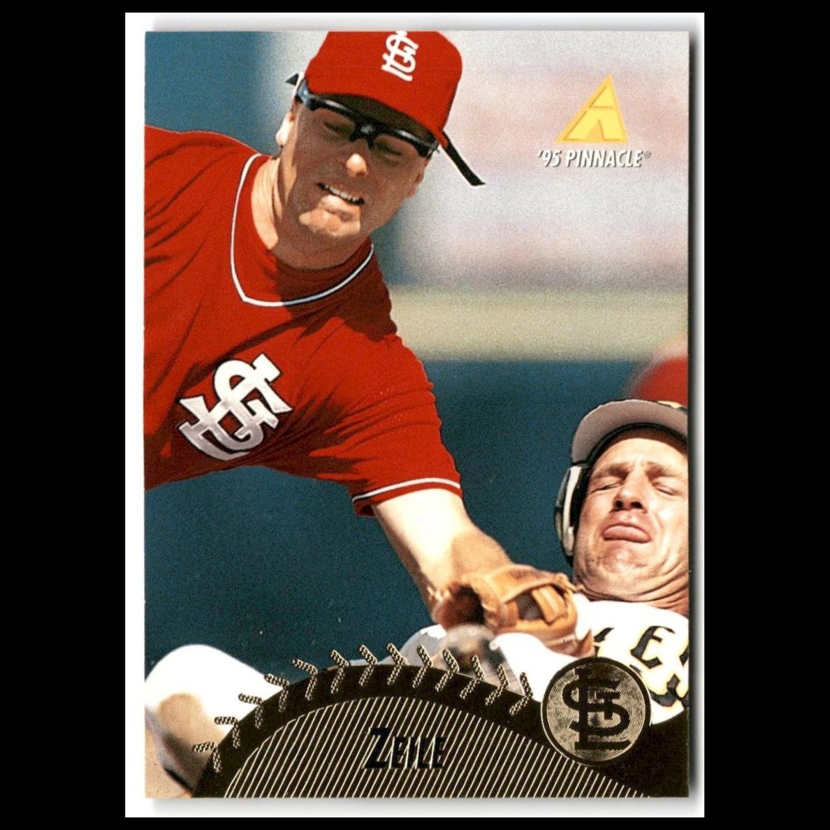 1995 Pinnacle Todd Zeile #118 card
