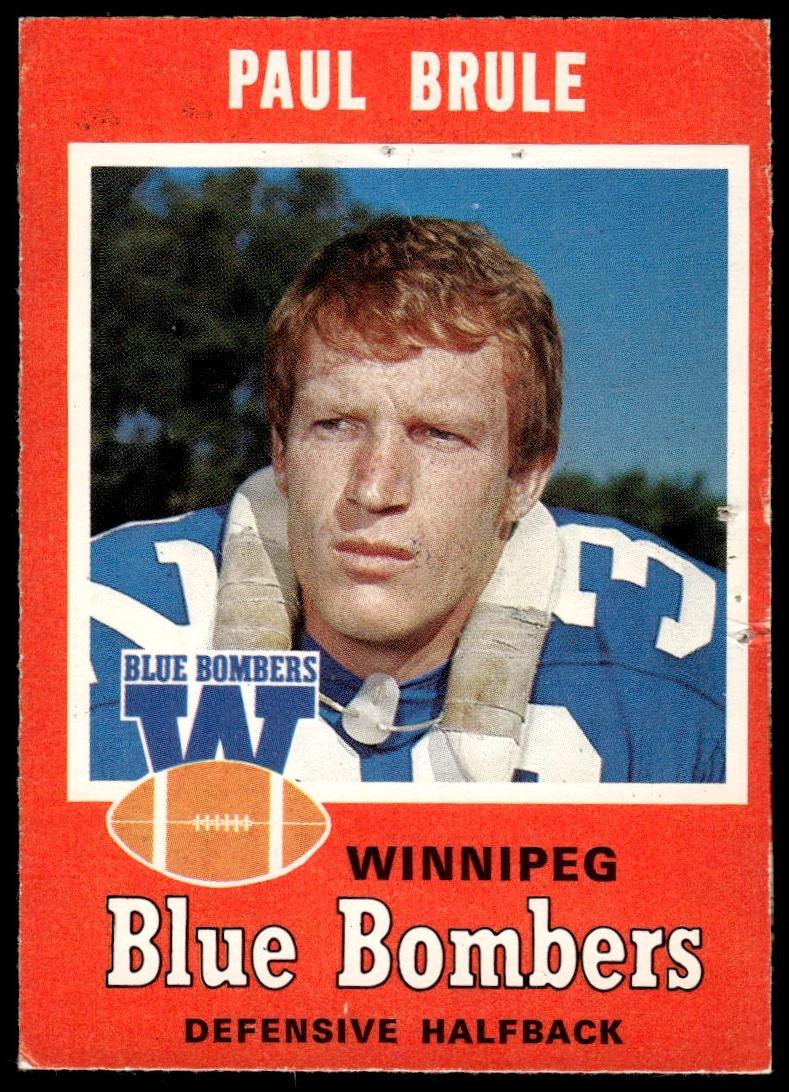 1971 Paul Brule #18