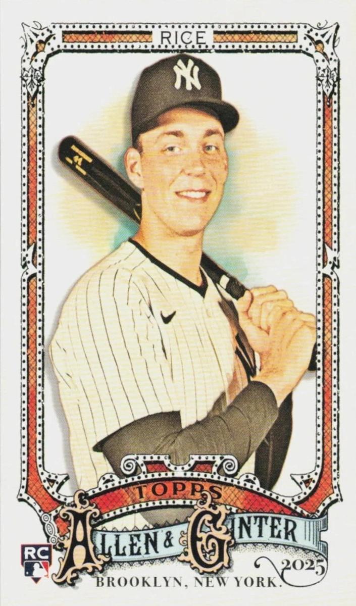 Ben Rice 2025 Allen and Ginter card