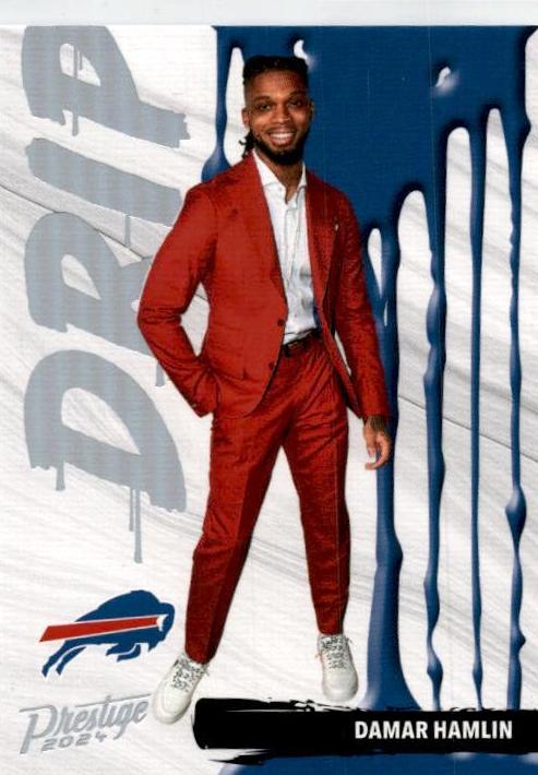 2024 Panini Prestige Damar Hamlin #D-DHN card