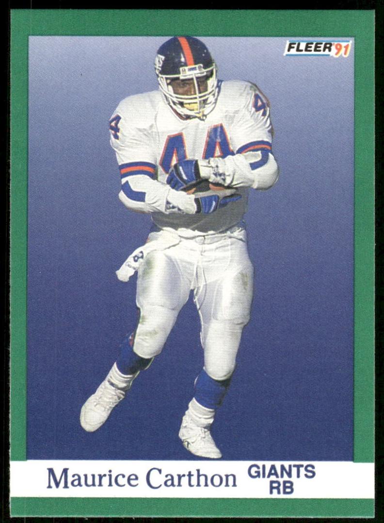 1991 Maurice Carthon #308