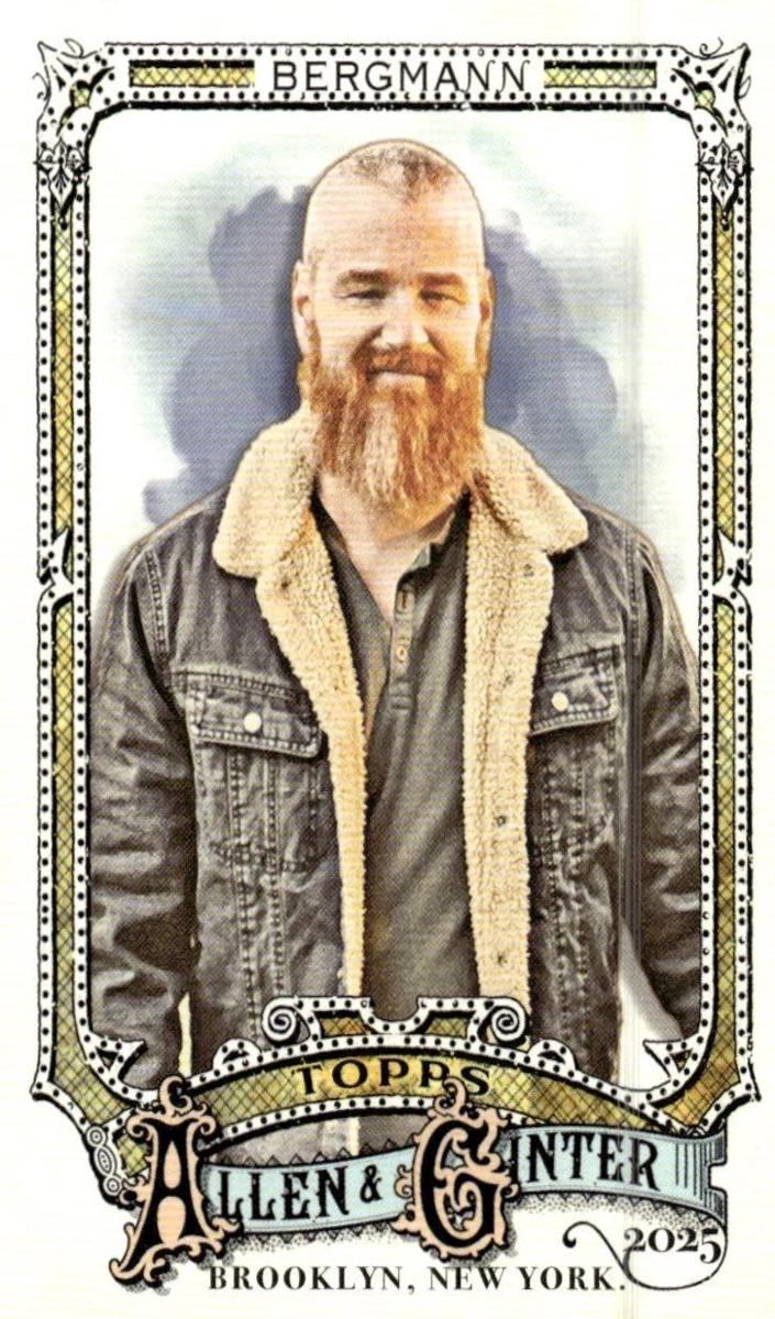 2025 Wes Bergmann [Gold Refractor Chrome Variation] #261
