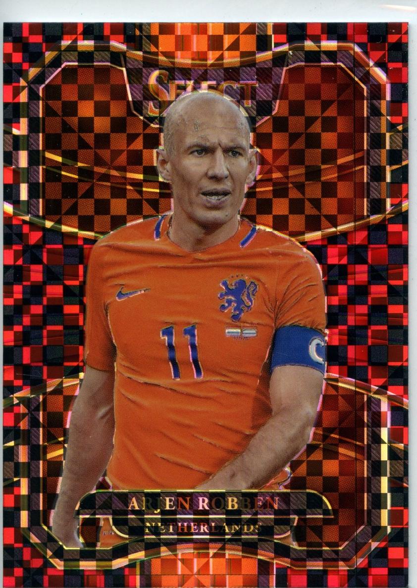 2017 Panini Select Arjen Robben [Checkerboard] #15 card