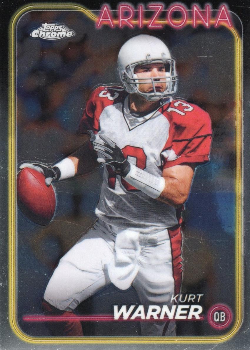 Kurt Warner 2024 Topps Chrome Football card