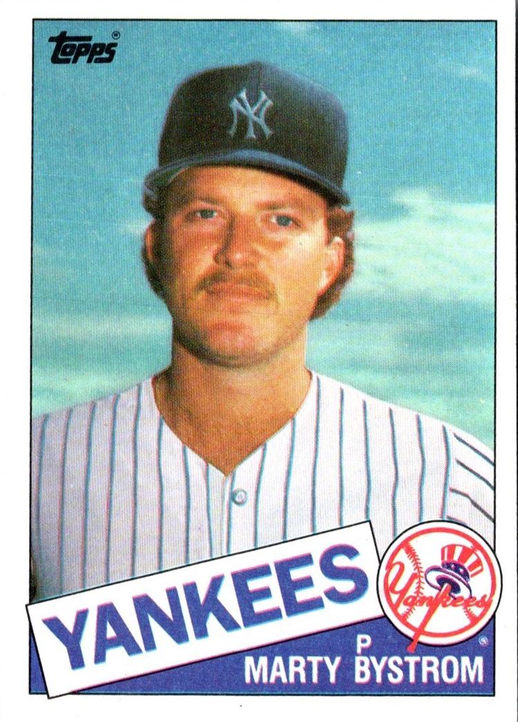 1985 Marty Bystrom #284