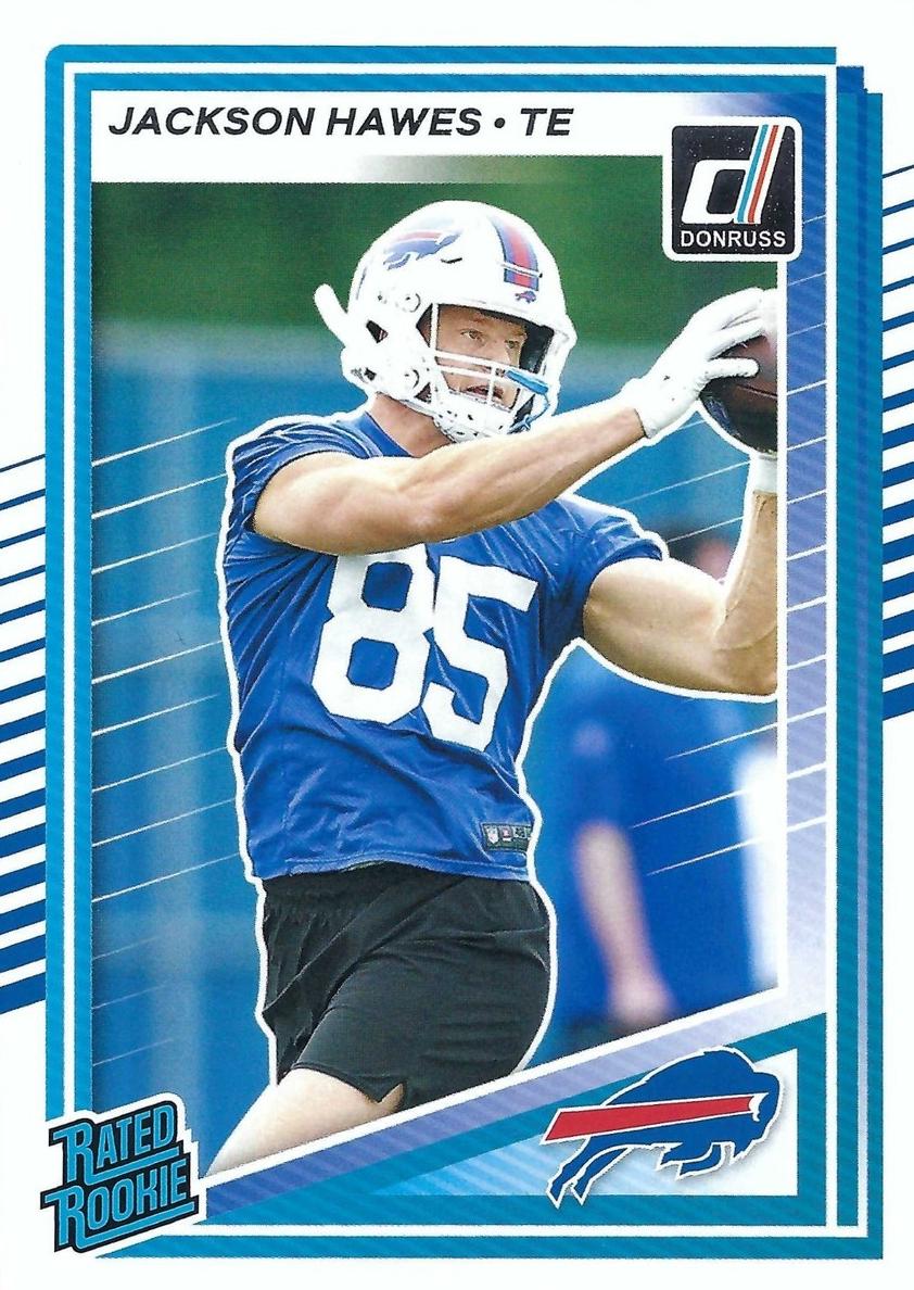 Jackson Hawes 2025 Donruss Football card