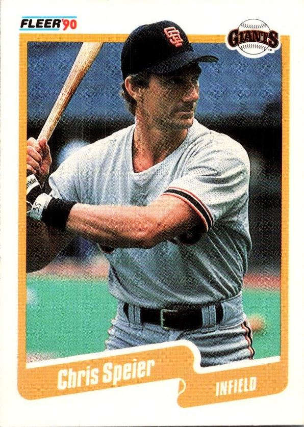 1990 Chris Speier #72