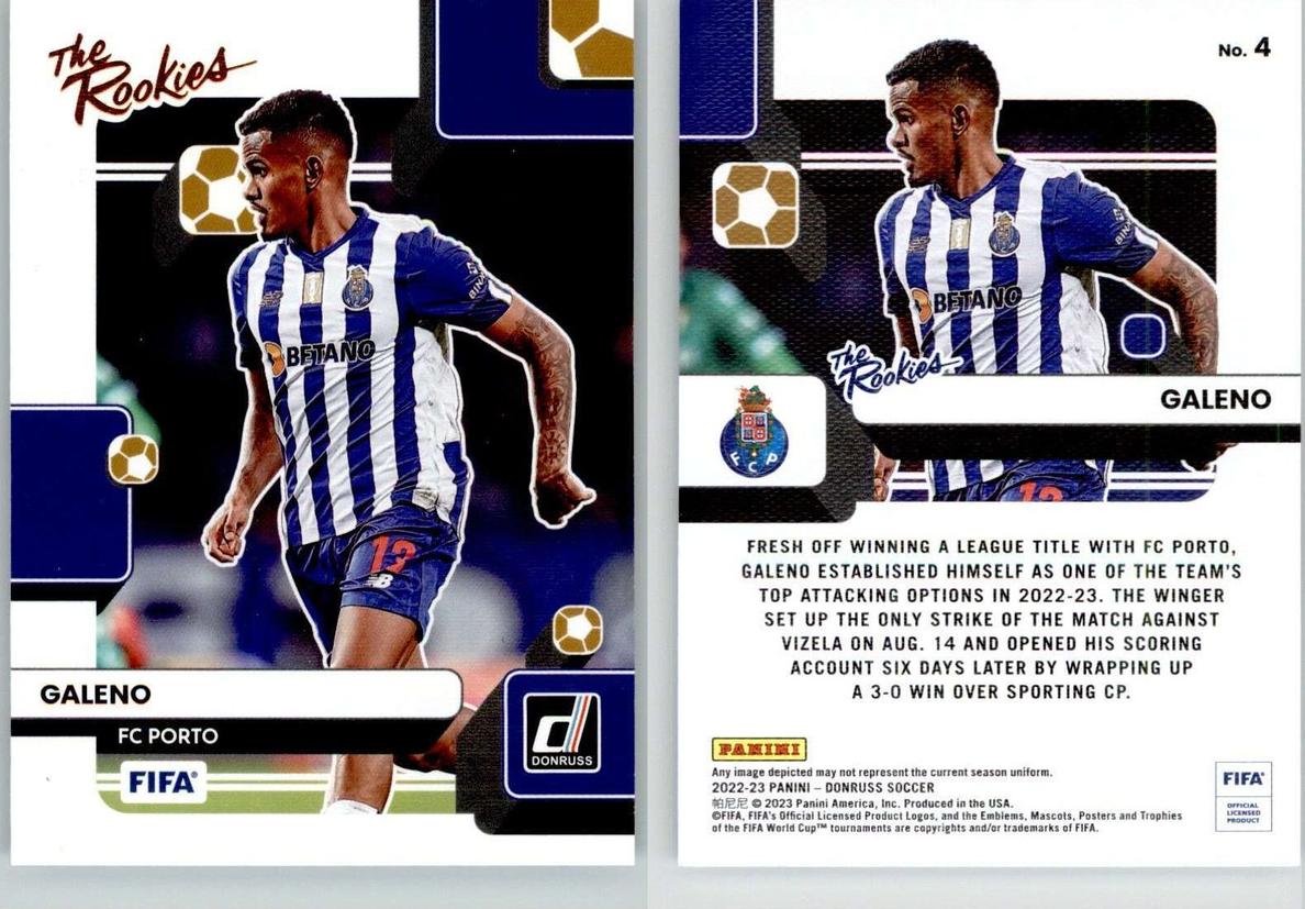 2022 Panini Donruss Galeno #4 card