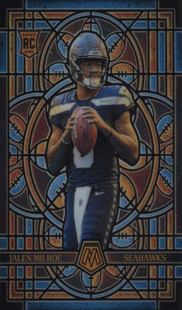 2025 Panini Rookies & Stars Airborne Jalen Milroe #23 card